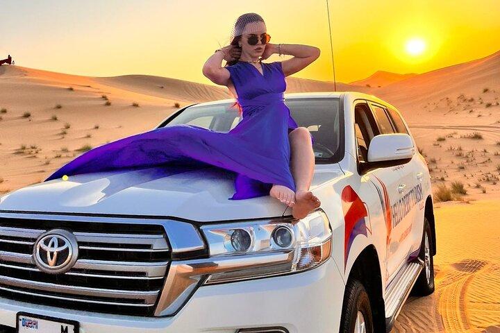 Privado Dubai Desert Safari , Amigável para crianças , 1 a 6 pessoas