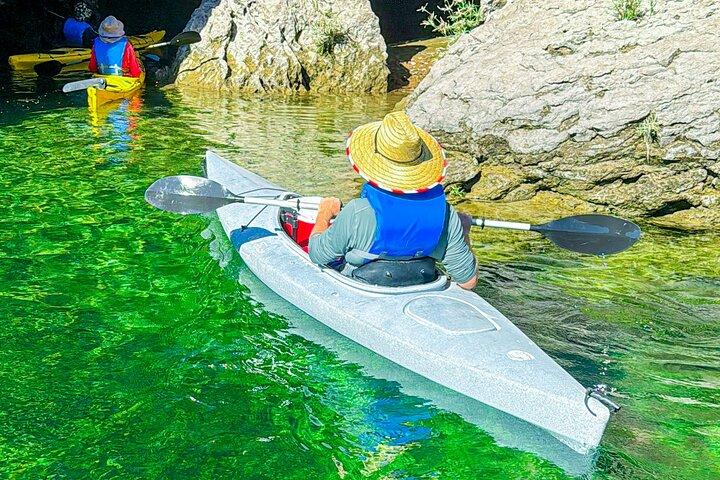 2 - Dia Hoover Dam Kayaking e Camping Tour com 6 fontes quentes