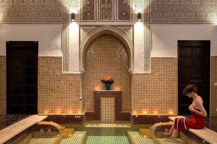 Marrakech: Traditionel hammam og 3 timers afslappende massage med transfer