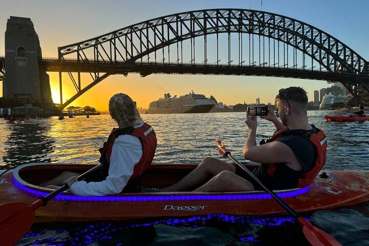 Sunrise Double Kayak Paddle Session on Sydney Harbour