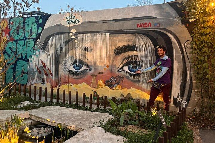 Visite murale d'Austin et Instagram en cyclo-pousse électrique