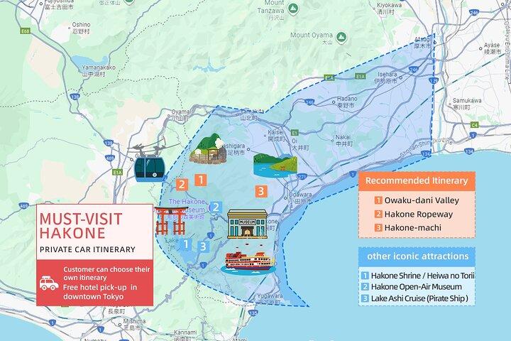芦ノ湖 箱根大涌谷小涌園 毎日運転手付き