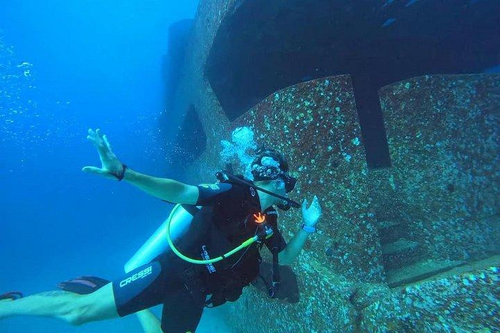 プーケットラチャPADIディスカバースキューバダイビング2ダイブとGoPro