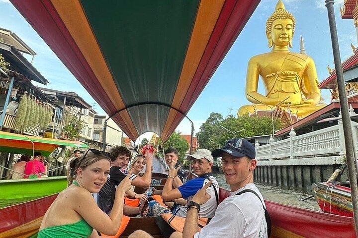 Entdecken Sie das versteckte Bangkok mit Longtail Boat Tour
