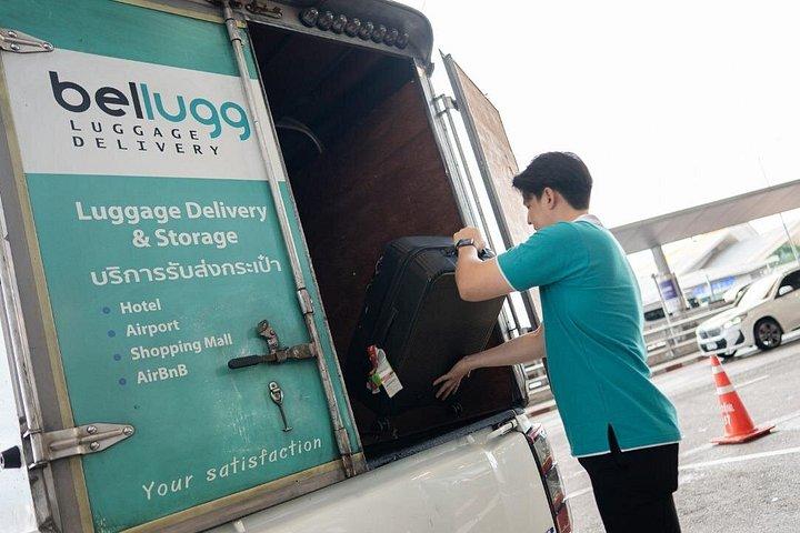 パタヤホテルズからBKK空港へのパタヤ荷物の配達
