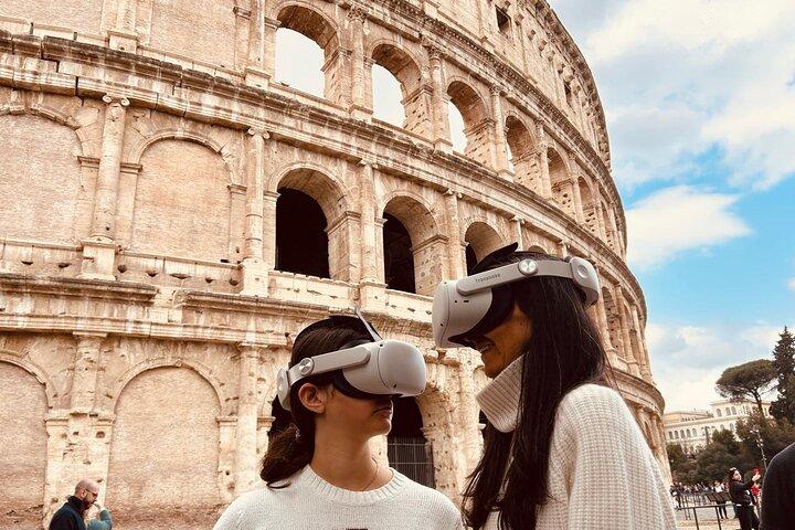 Carrello privato di golf di Roma con esperienza immersiva di VR