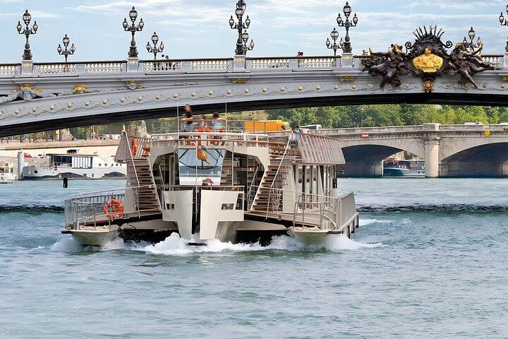 Seine River 1-Hour Sightseeing Cruise from the Eiffel Tower