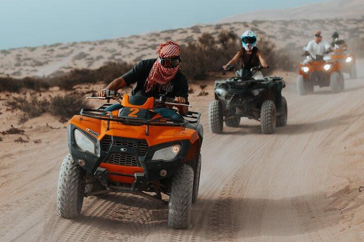 Excursion dans le désert d'Agadir : Quad, planche à sable, balade à dos de chameau + Photographie