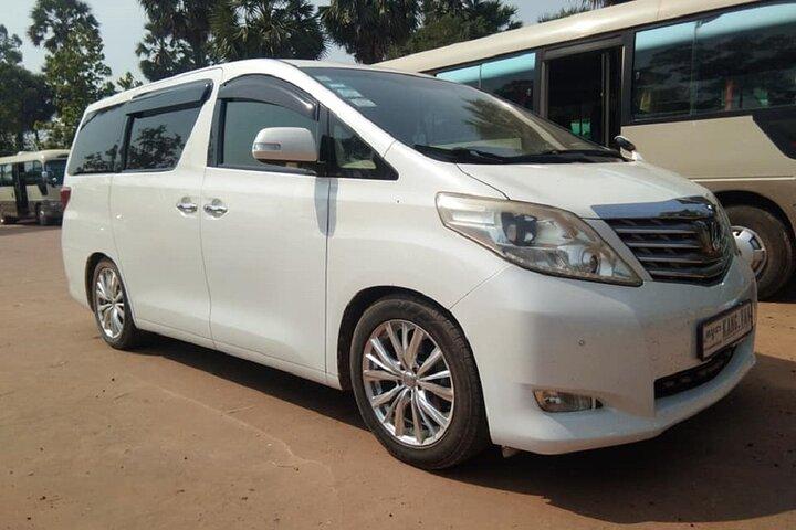 Privat taxi fra Phnom Penh til Siem Reap - Angkor Best Driver