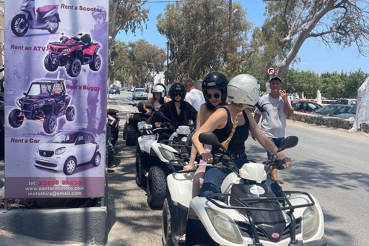 Alquilar un ATV Santorini