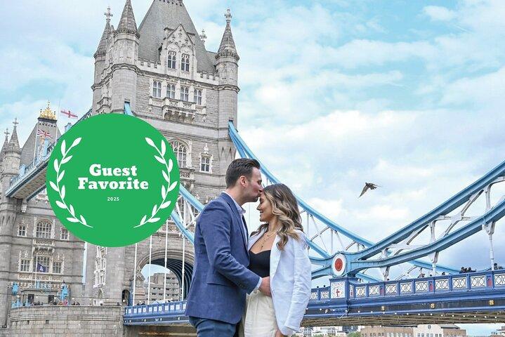 Photoshoot privé avec livraison rapide sur London Landmarks