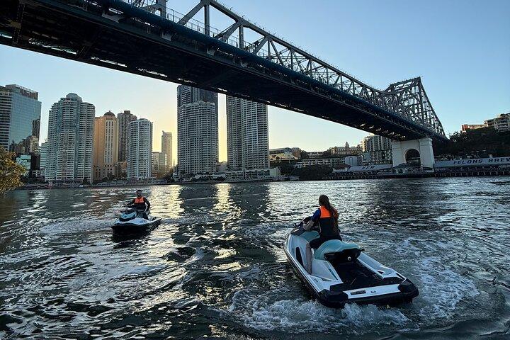 2 timers Brisbane River Jetski eventyr