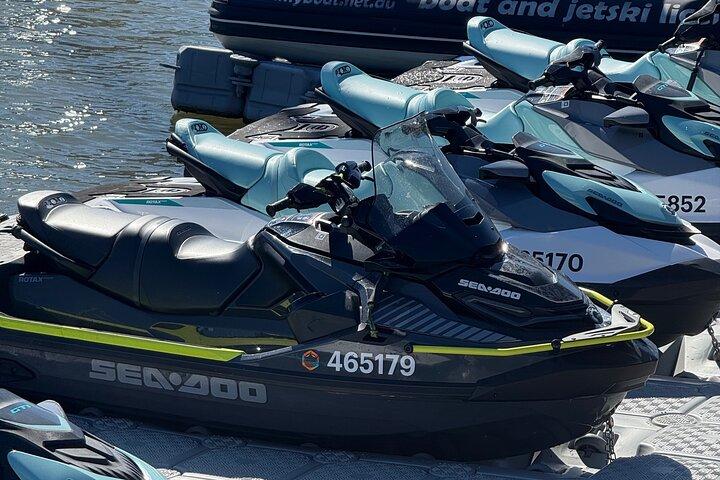 2 timers Brisbane River Jetski eventyr