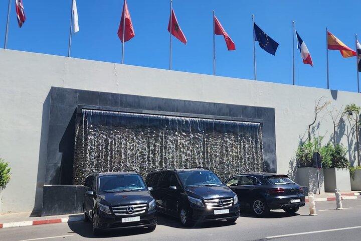 Táxi do aeroporto de Rabat Salé para a cidade de Rabat