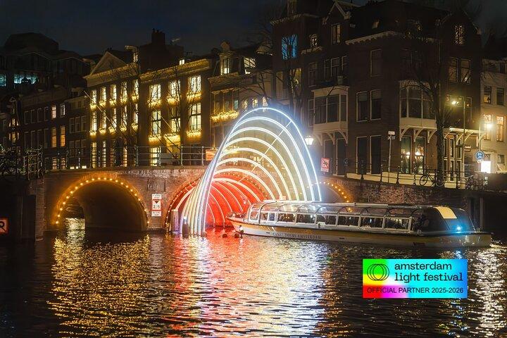 Amsterdam Light Festival Cruise in heated Boat
