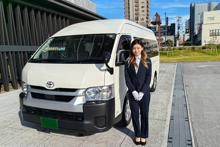 Transfer de Osaka City Hotels para Kansai Airport 10 - seats van
