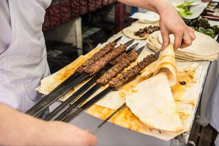 バザール・クォーターの料理裏通り