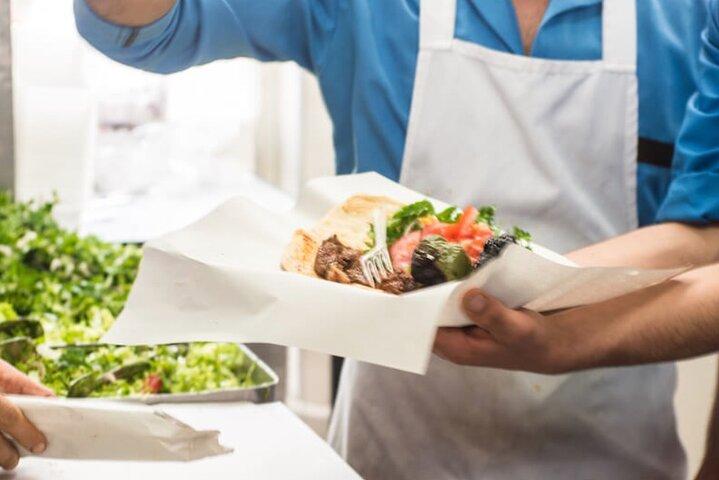 バザール・クォーターの料理裏通り