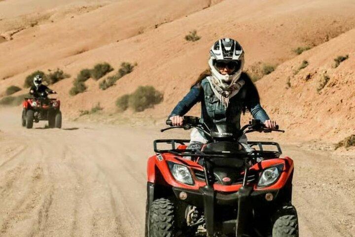 Agafay Desert Quad Bike, Camel Ride & Dinner Show from Marrakech