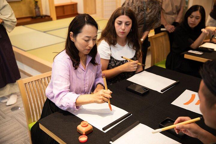 Tokyo Calligraphy Workshop Craft sua própria arte em Asakusa