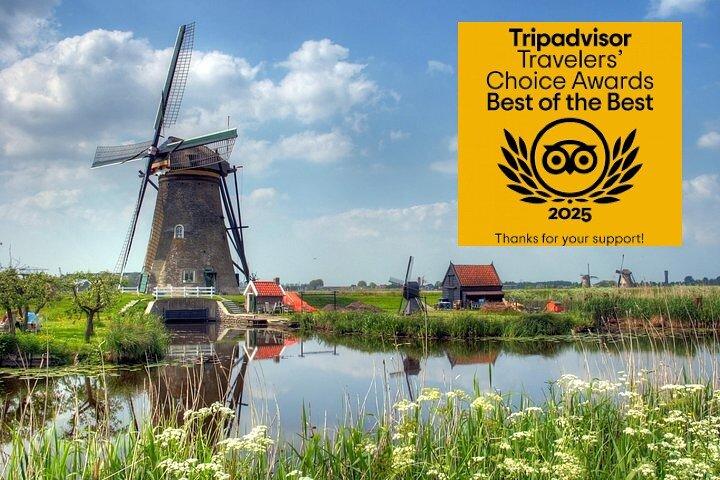 Visite privée personnalisable d'une journée complète aux Pays-Bas depuis Amsterdam