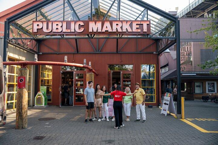 Tour gastronomico di Vancouver: tour gastronomico del mercato di Granville Island