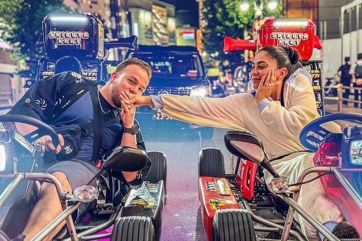 Tour de la ciudad de Shibuya Go-Kart | Guiado y amigable para principiantes