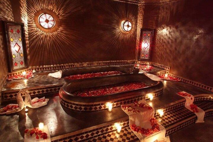 Marrakech : Hammam tradicional e massagem com transferência de hotel