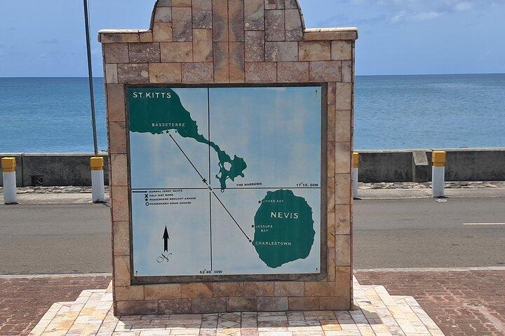 Nevis Island historiske private tur