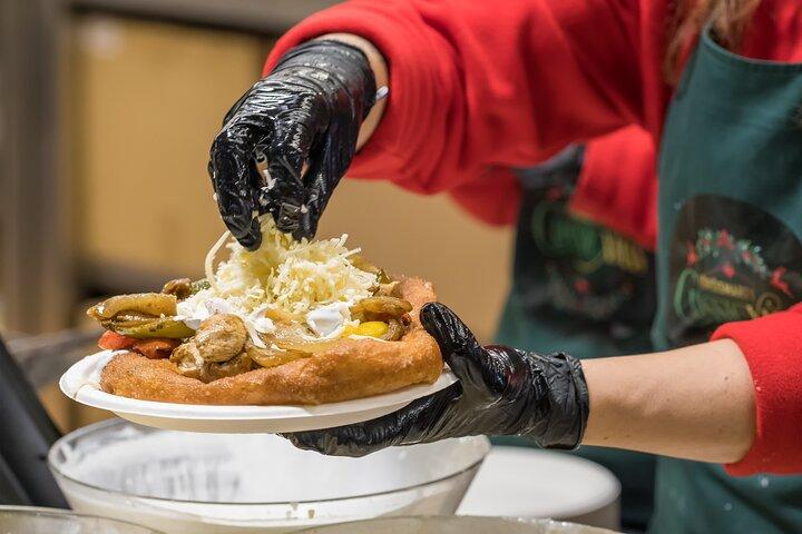 Budapest centrum matrundtur med 10 + provningar, vin och street food