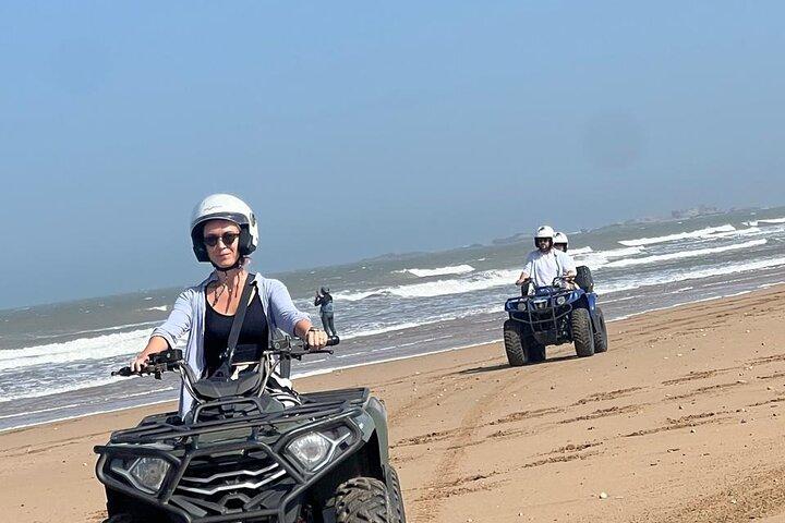 2h quad bike on the beach and in the dunes