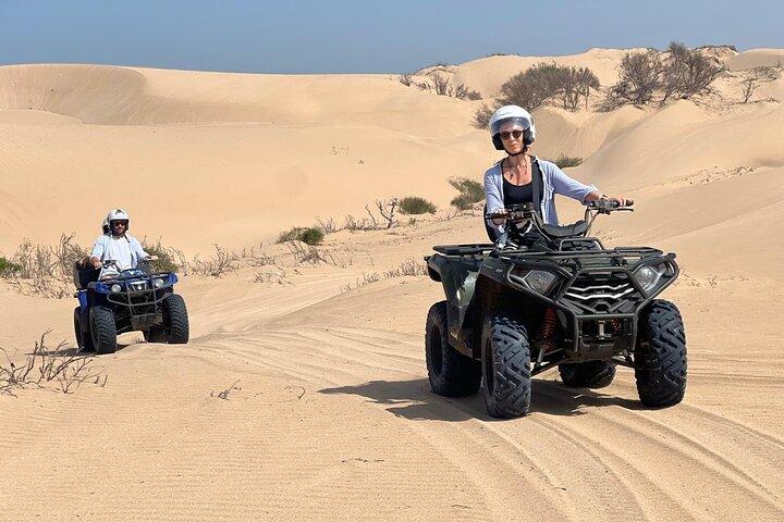 2h quad bike on the beach and in the dunes