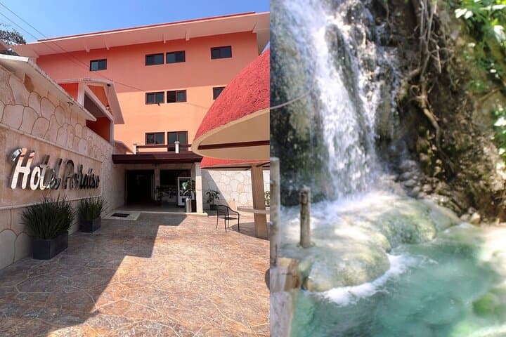 2 Days in Hot Springs Tolantongo Hotel and Private Transportation