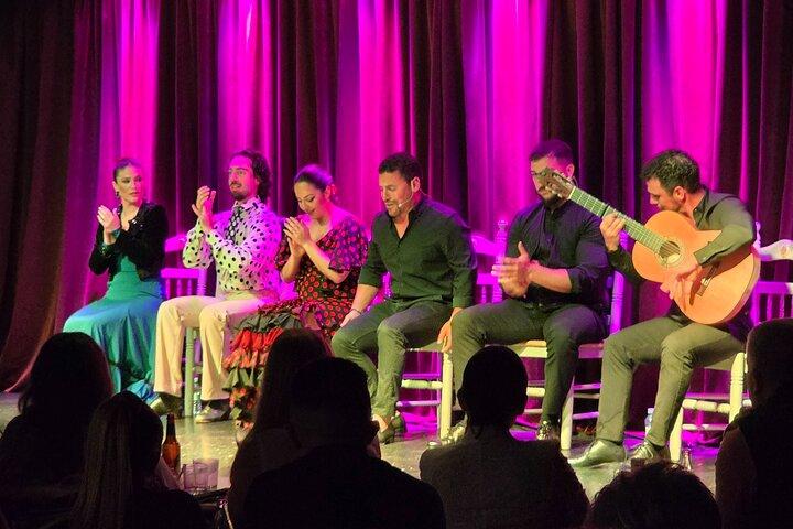 Levendige flamencoshow en tapasmenu in Alicante