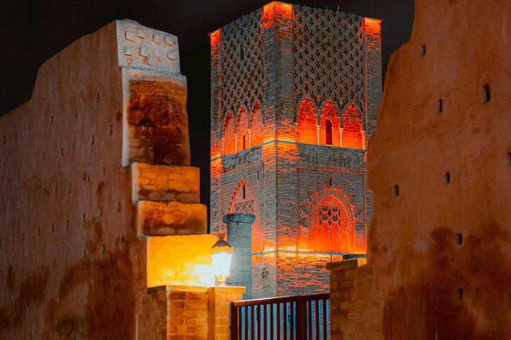 visite nocturne à rabat city avec guide agréé et véhicule premium