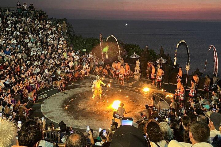 Entrada do Templo Uluwatu e Bilhetes de Dança Kecak