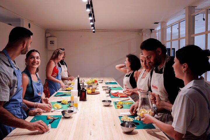 Autentiska Spanska tapas matlagning kurs i Barcelona