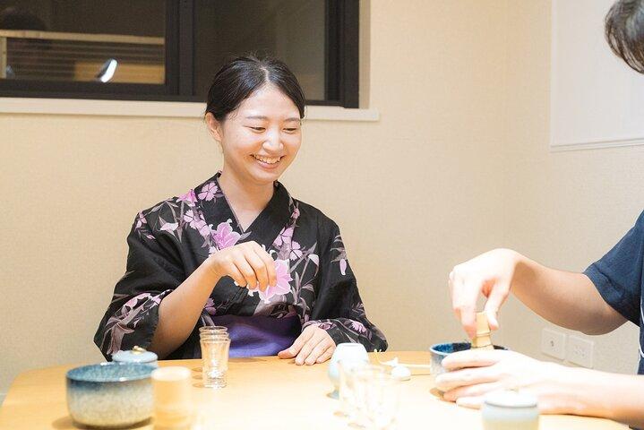 東京 : 渋谷のプライベート日本語本茶試飲＆抹茶の儀式