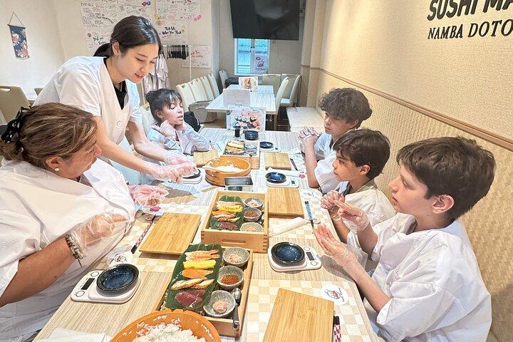 Osaka Sushi Making Class – Hands-On Nigiri & Rolls (El mismo día OK)