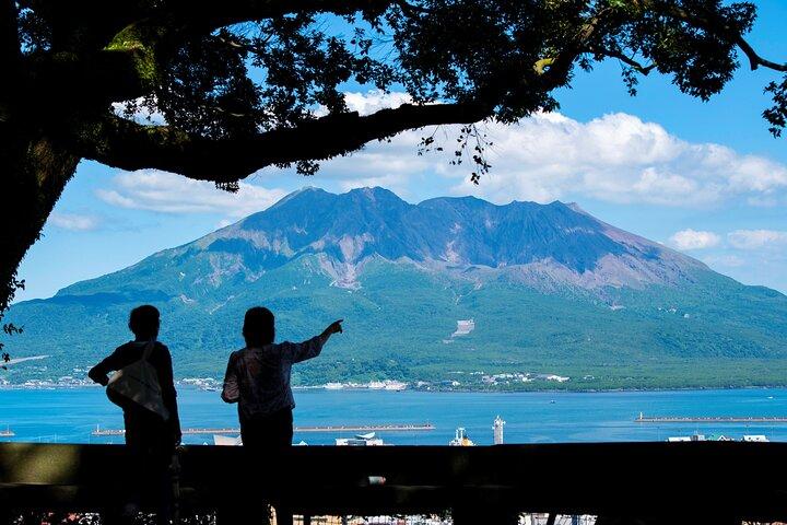 Kagoshima delt halvdagstur (En-vejs transfer fra havnen)