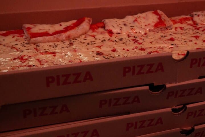English Comedy Show with Pizza and Shots in Central Berlin
