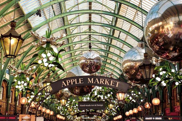 ロンドンのクリスマスイルミネーションとマーケットウォーキングツアー