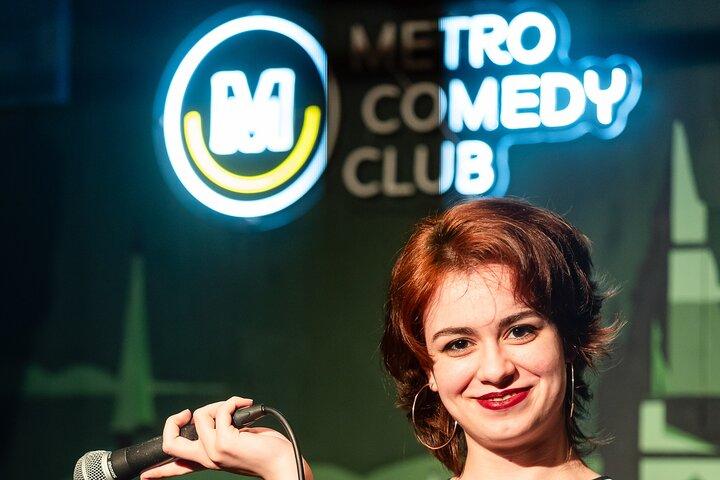 Prags berömda Stand Up Comedy Show på engelska