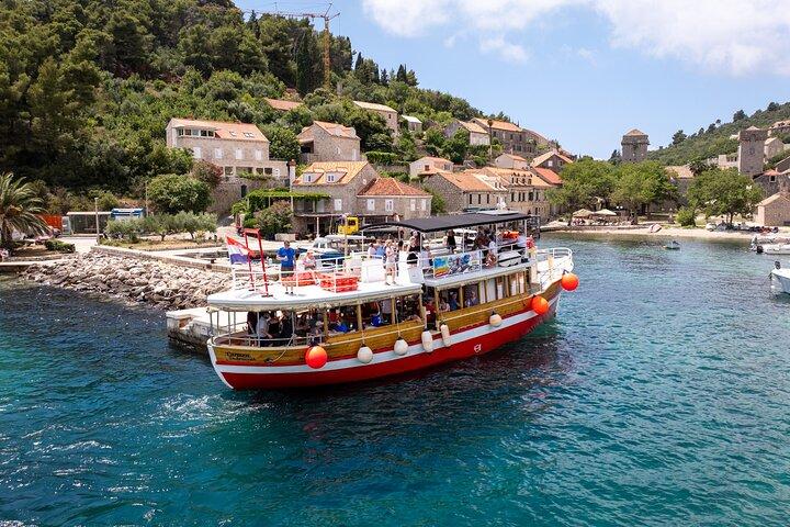 Elaphite island Hopping & City Walls Cruise com comida e bar
