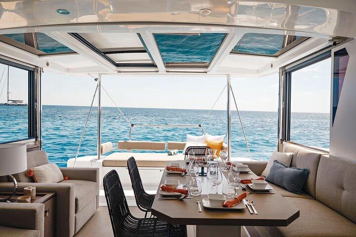 All-inclusive privécatamaran voor een hele dag en zonsondergang in St. Pete