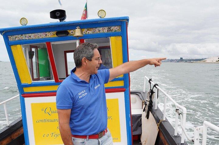 Lisbon Daytime & Sunset Tradicional Boat Tour Sightseeing Cruise