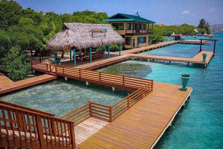 Roatan Französisch Key Little Private Islands Tagespakete und Touren