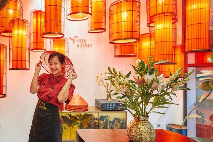 Rose Kitchen Hanoi : Tour de mercado, cocina y cultura + Recogida gratuita