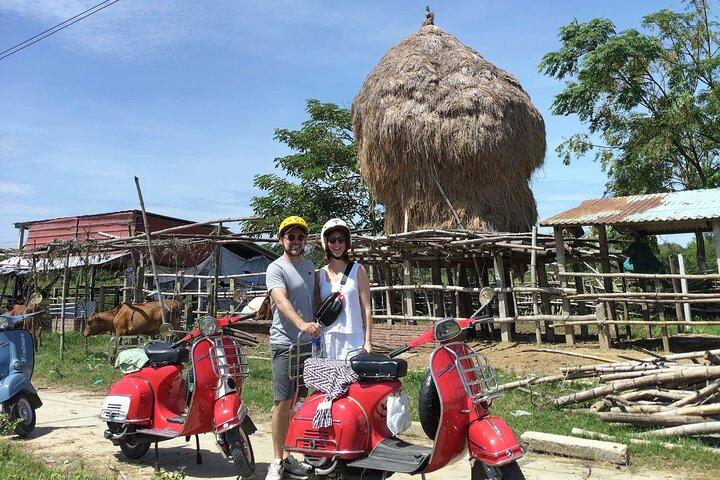 Half Day Hoi An Rural Classic Vespa Tour com almoço de churrasco