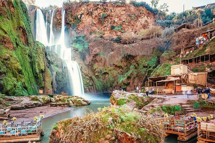 Ouzoud Waterfall Day Trip Från Marrakech